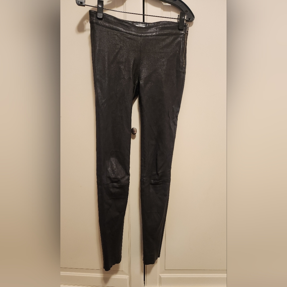 Mackage Lambskin Stretch Leather Leggings